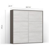 DRESSING LEX 241-218-45 D GRI/MSJ